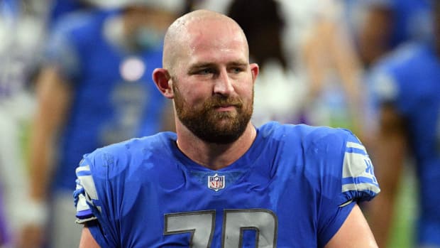 Indianapolis Colts signing Dan Skipper Tim Fuller-USA TODAY Sports